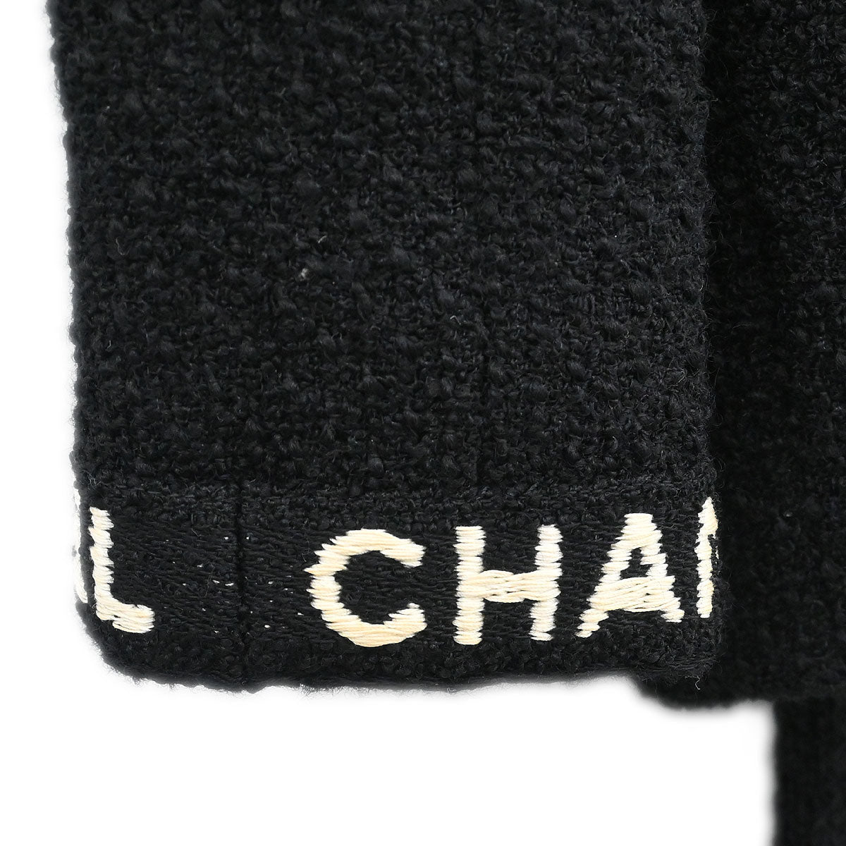 Chanel 1995 Setup Suit Jacket Skirt Black  #42