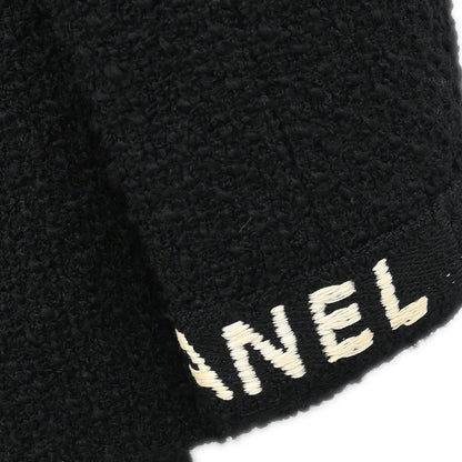 Chanel 1995 Setup Suit Jacket Skirt Black  #42