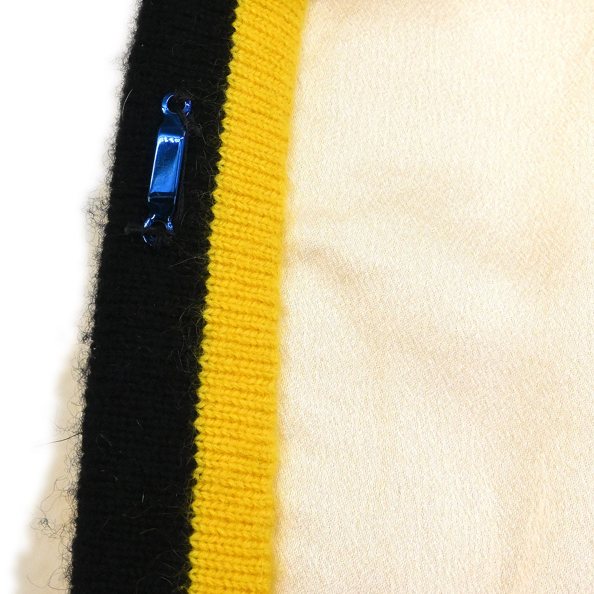 Chanel * 1994 Long Sleeve Alpaca Jacket Coat Ivory #38