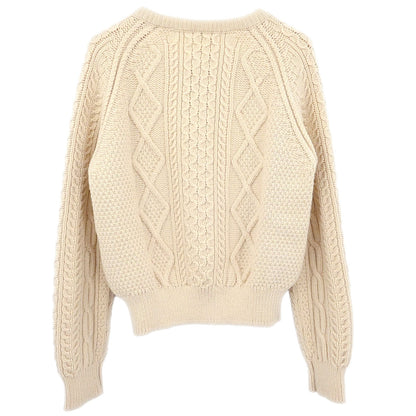 Chanel 1996 Fisherman Cardigan Ivory #44