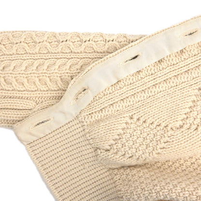 Chanel 1996 Fisherman Cardigan Ivory #44