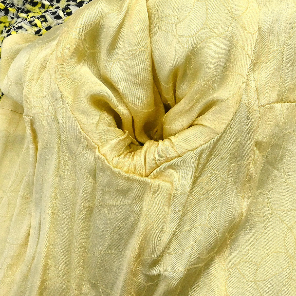 Chanel 2006 Single Breasted Jacket Yellow #38