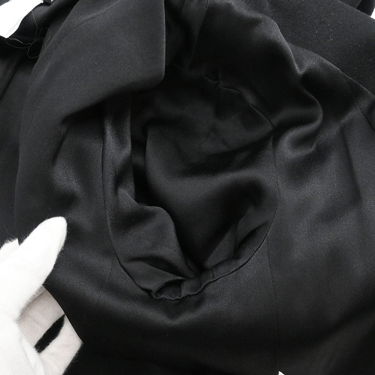 Chanel 2006 Single Breasted Duffel Coat Black #36