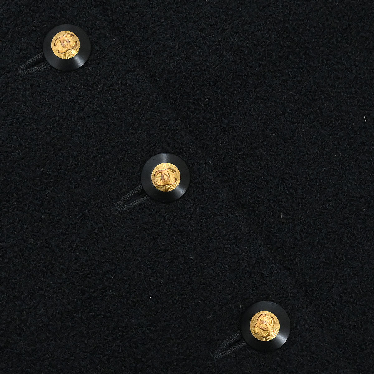 Chanel Setup Suit Jacket Skirt Black #36