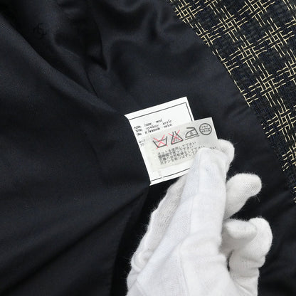 Chanel 1995 Single Breasted Jacket Black  #38