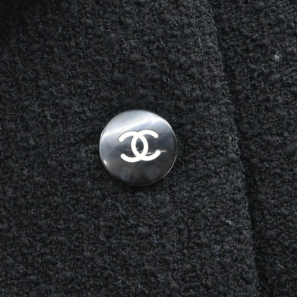 Chanel 1995 Single Breasted Jacket Black #38