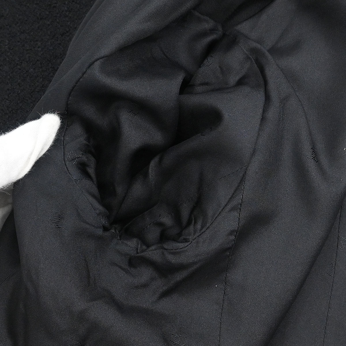 Chanel 1995 Single Breasted Jacket Black #38