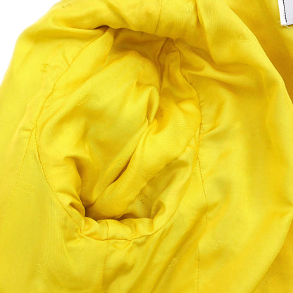 Chanel 1996 Double Breasted Jacket Tweed Yellow #42