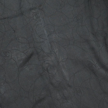 Chanel 2003 Collarless Single Breasted Tweed Jacket Brown #42