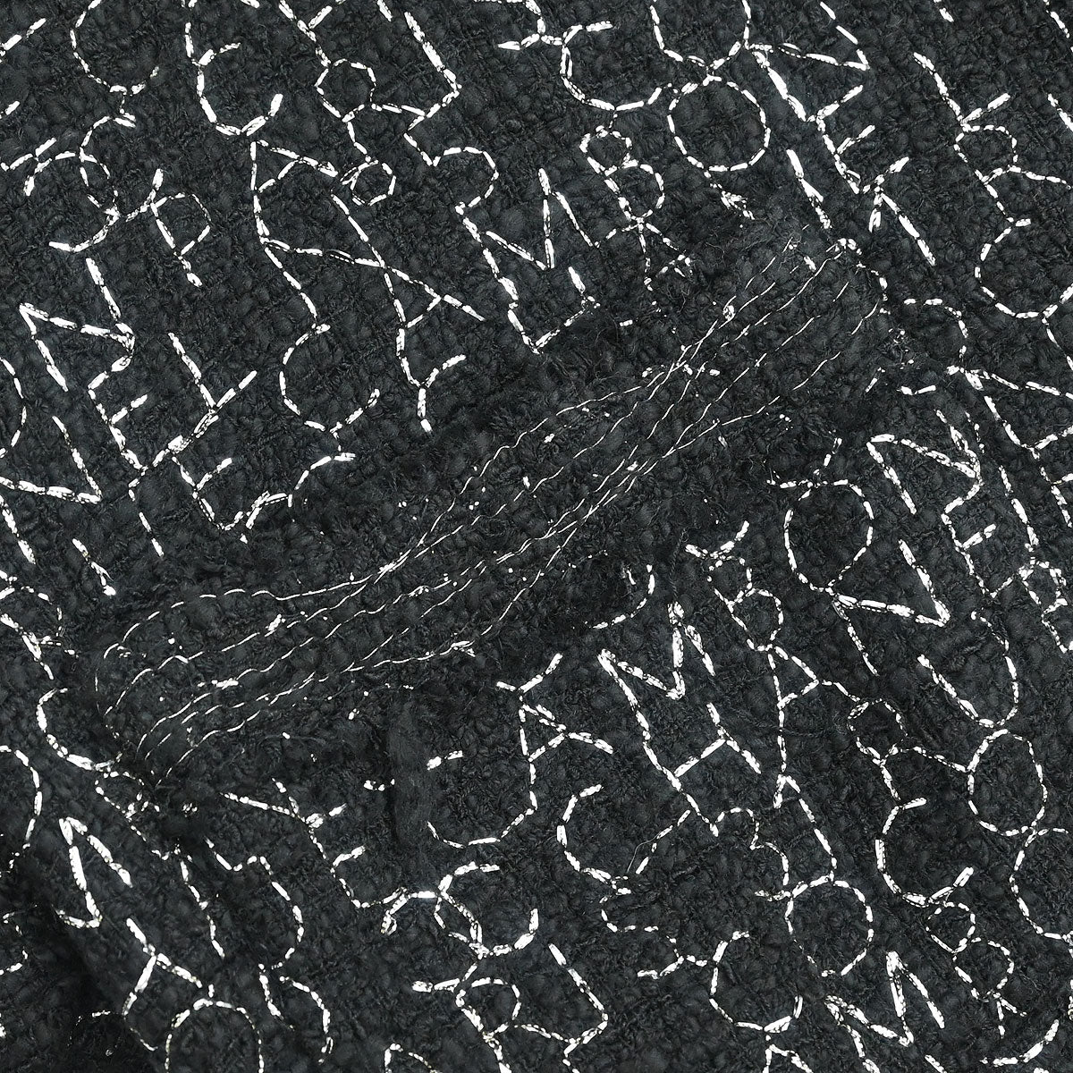 Chanel 2007 Single Breasted Collarless Jacket Black #36