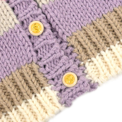 Chanel 2001 Cardigan Light Purple #38
