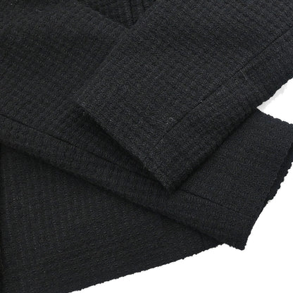 Chanel 1990-1991 Setup Suit Jacket Skirt Black #42