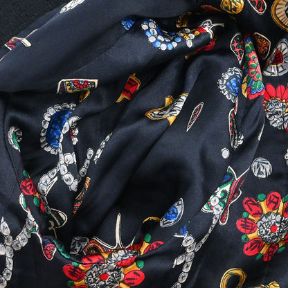 Chanel 1990-1991 Setup Suit Jacket Skirt Black #42