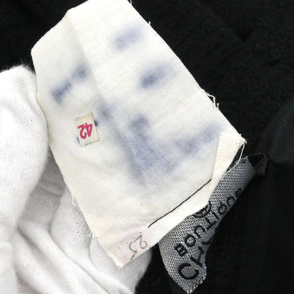 Chanel 1990-1991 Setup Suit Jacket Skirt Black #42