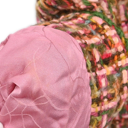 Chanel 2001 Single Breasted Coat Pink #38