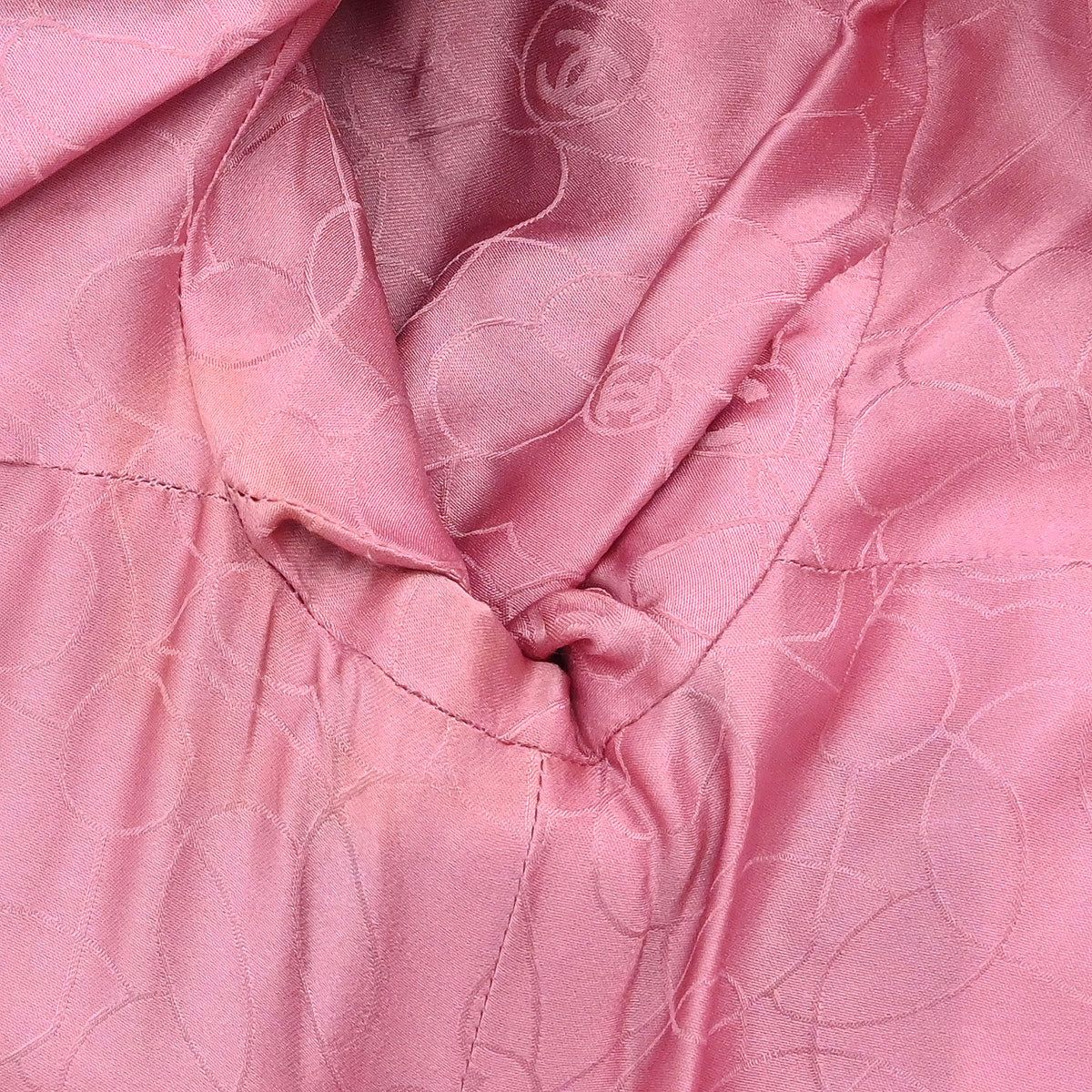 Chanel 2001 Single Breasted Coat Pink #38