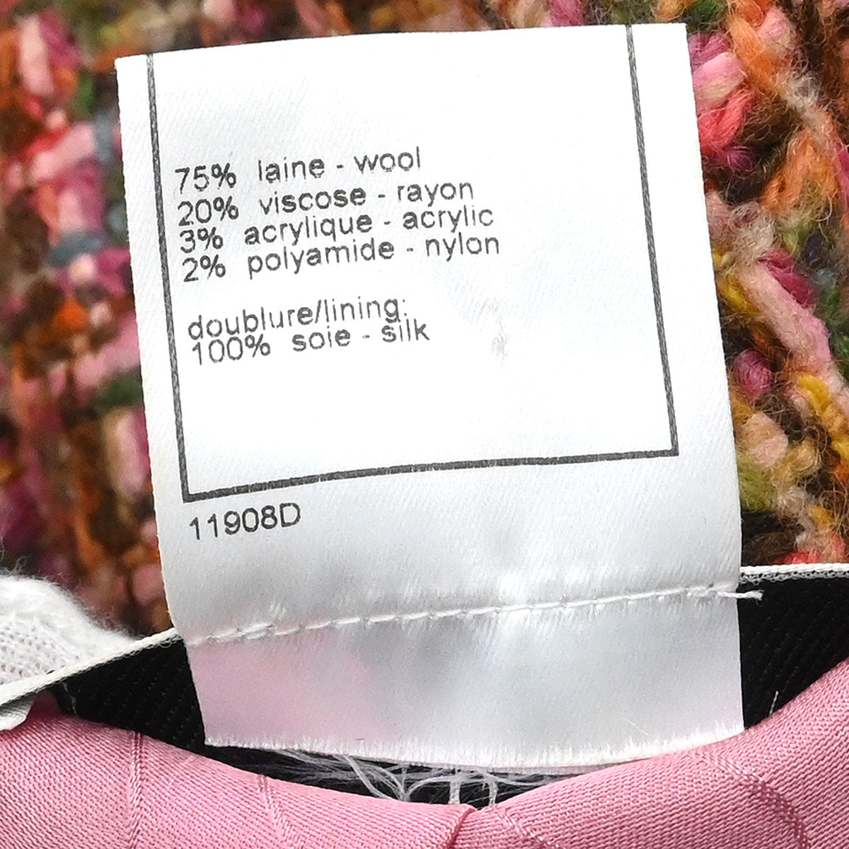 Chanel 2001 Single Breasted Coat Pink #38