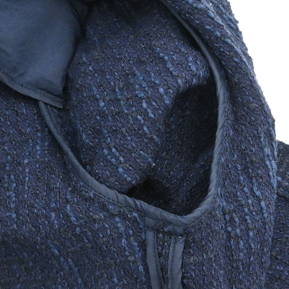 Chanel 2001 Single Breasted Jacket Navy #38