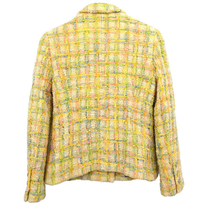 Chanel 1996 Double Breasted Jacket Yellow #40