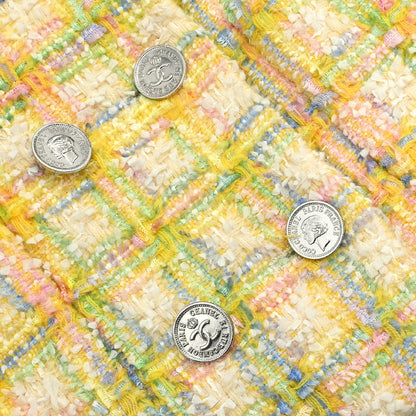 Chanel 1996 Double Breasted Jacket Yellow #40