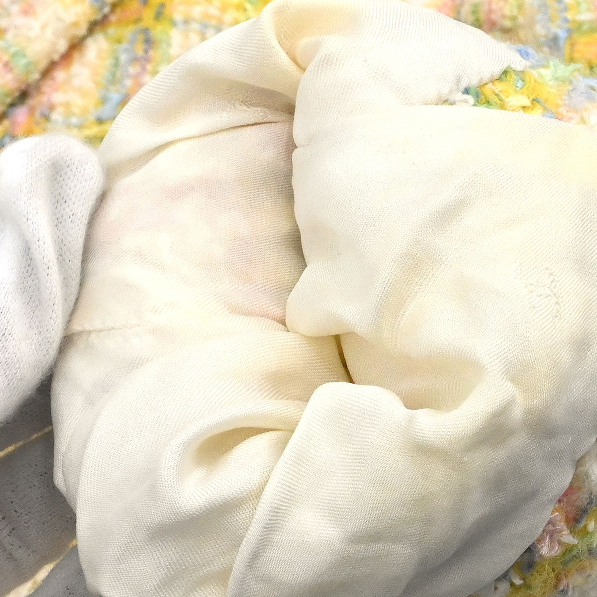 Chanel 1996 Double Breasted Jacket Yellow #40