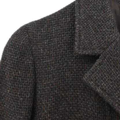 Chanel 1996 Single Breasted Jacket Coat Brown #38