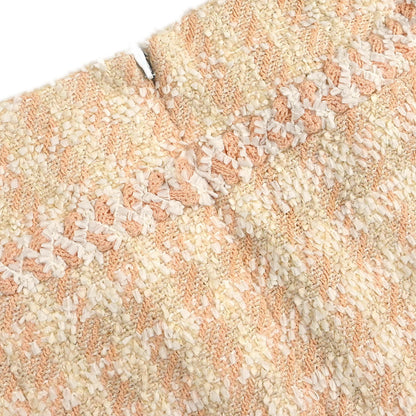 Chanel 1994 Setup Suit Jacket Skirt Tweed Off-white #36