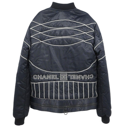 Chanel 2006 Sport Line Zip Up Jacket Black  #36