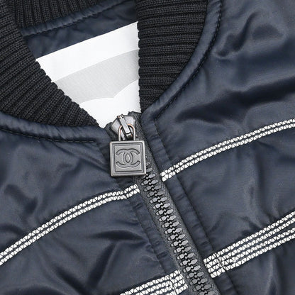 Chanel 2006 Sport Line Zip Up Jacket Black  #36