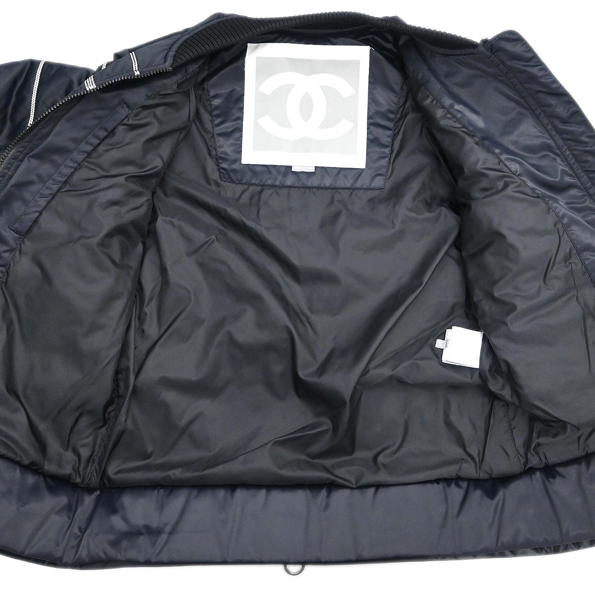 Chanel 2006 Sport Line Zip Up Jacket Black  #36