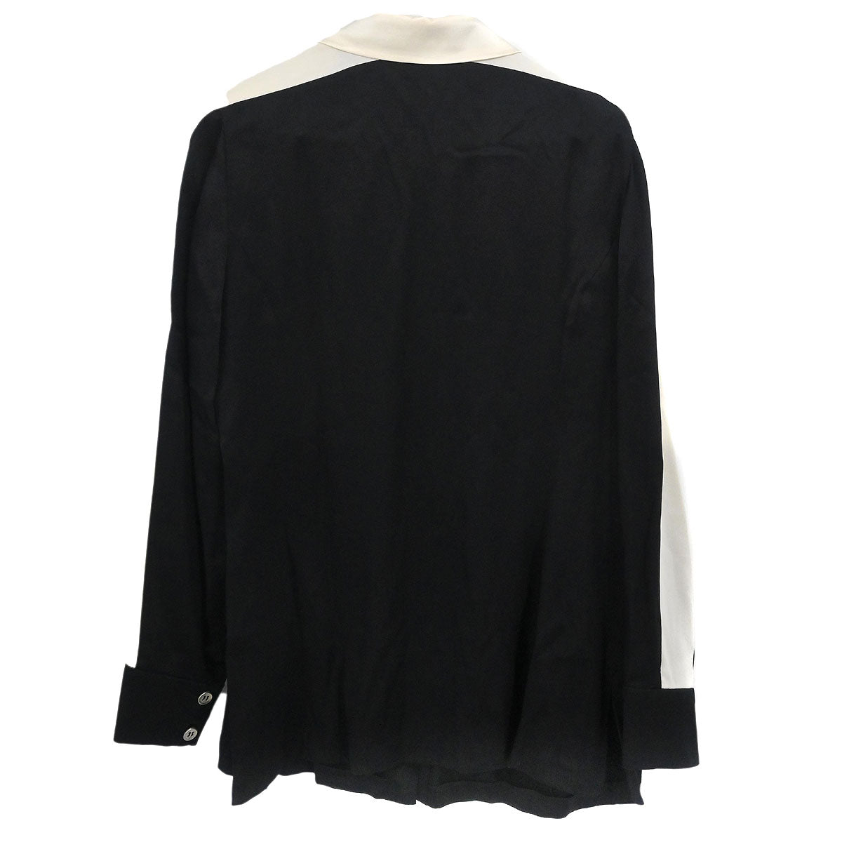 Chanel 1998 Blouse Shirt Black #42