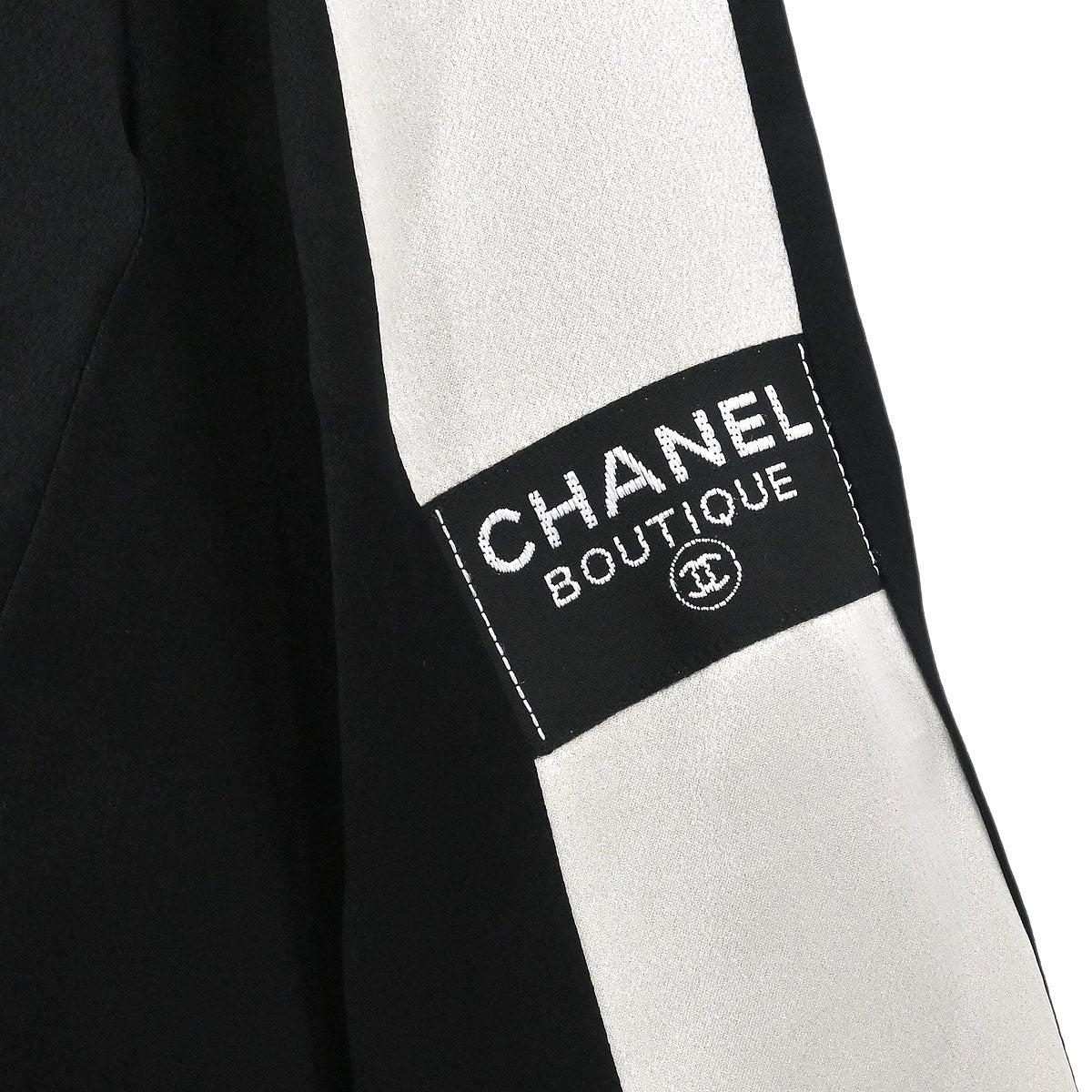 Chanel 1998 Blouse Shirt Black #42