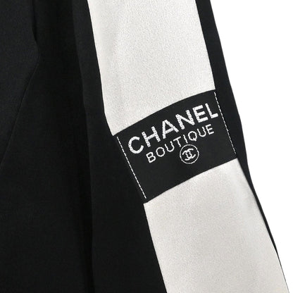 Chanel 1998 Blouse Shirt Black #42