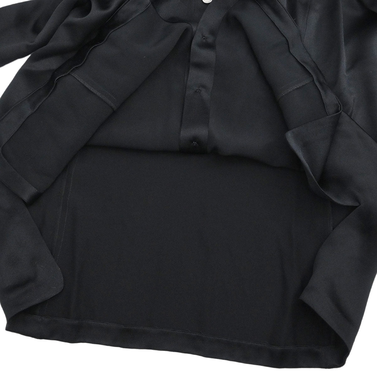 Chanel 1998 Blouse Shirt Black #42