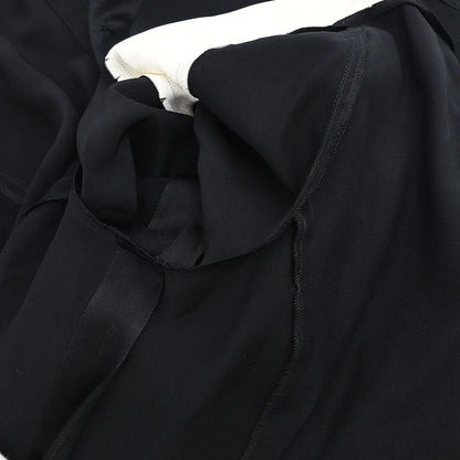 Chanel 1998 Blouse Shirt Black #42