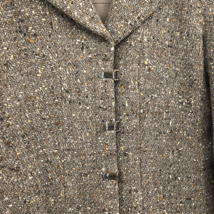 Chanel 1999 Single Breasted Jacket Brown #36