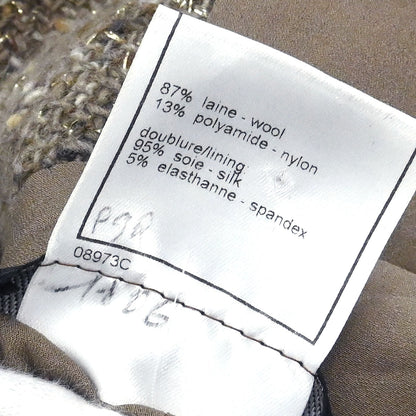 Chanel 1999 Single Breasted Jacket Brown #36