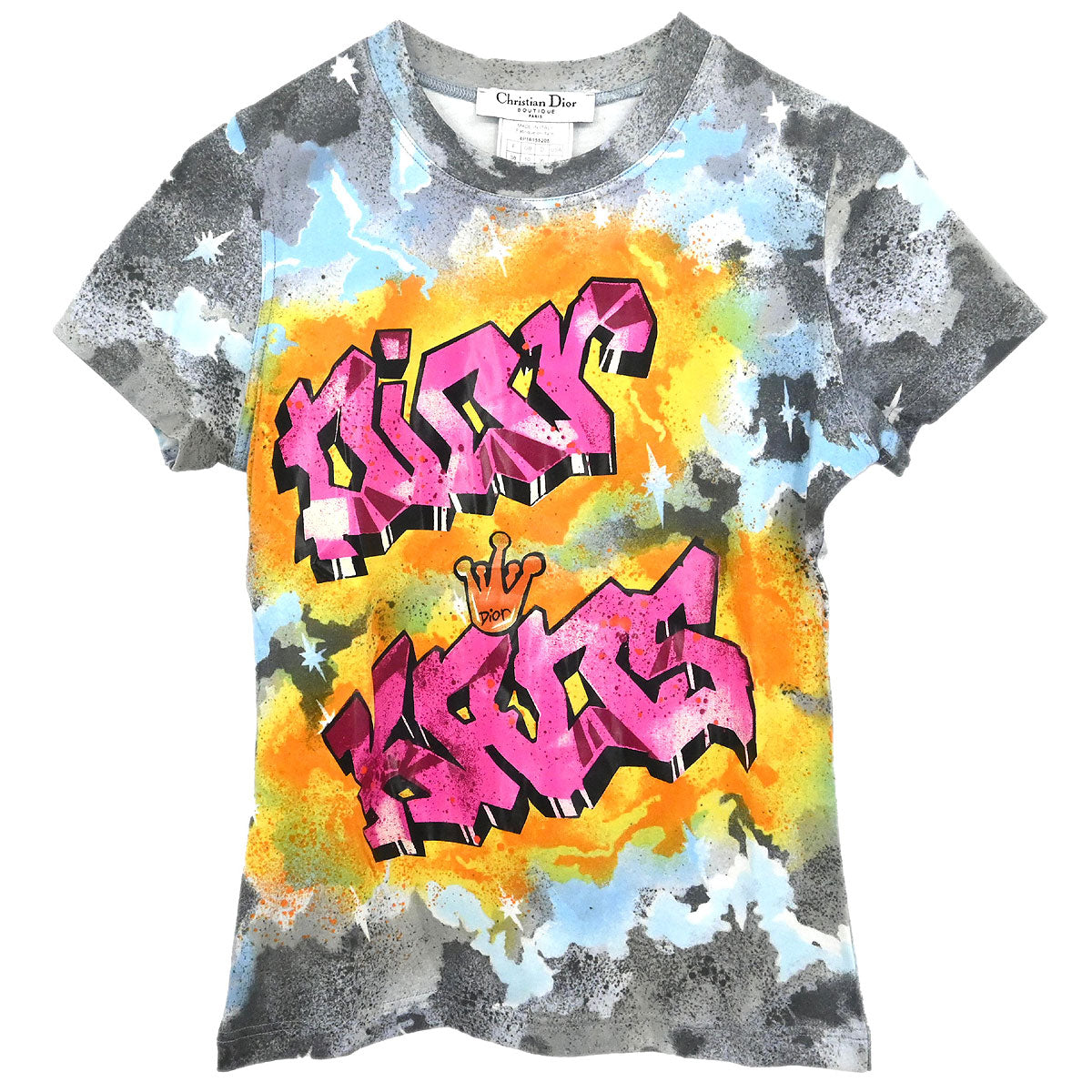 Christian Dior 2004 Top Dior Kaos T-shirt Gray #38