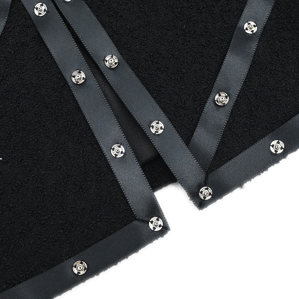 Chanel 2003 Collarless Jacket Black #38