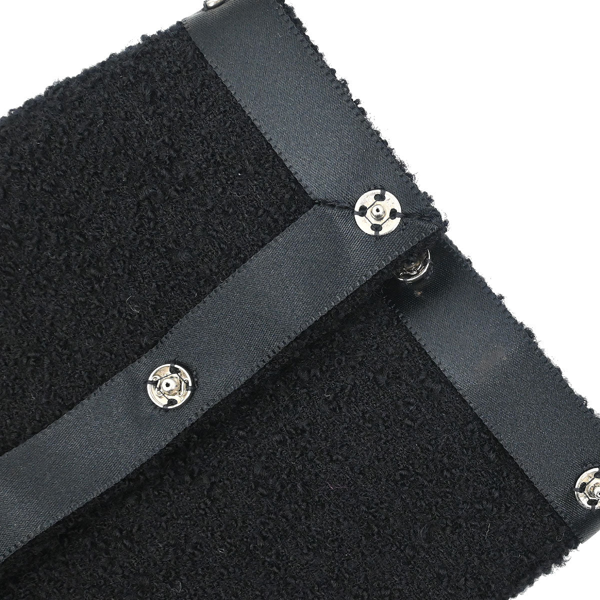 Chanel 2003 Collarless Jacket Black #38