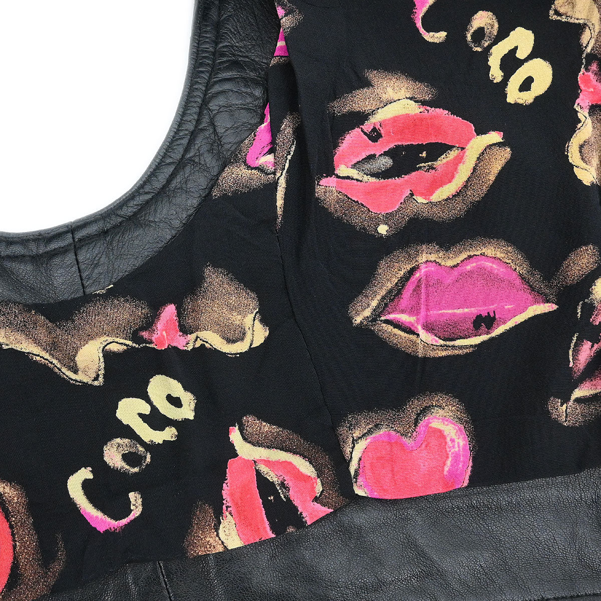 Chanel 1995 Sleeveless Single Breasted Jacket Black #38