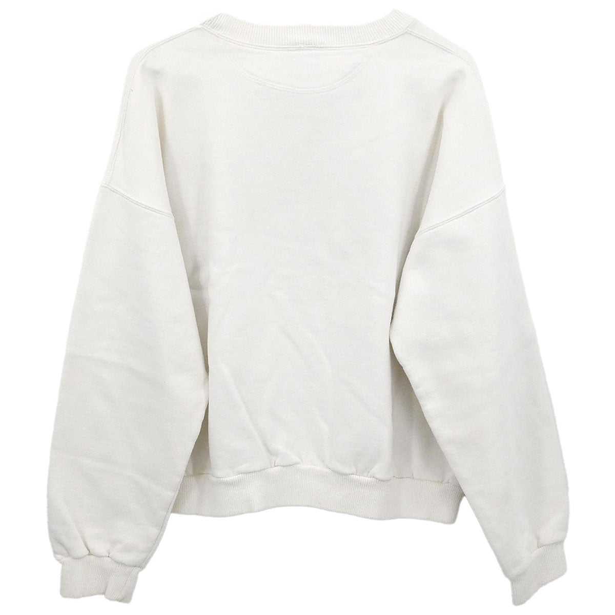 Chanel Long Sleeve Top Sweater White #L
