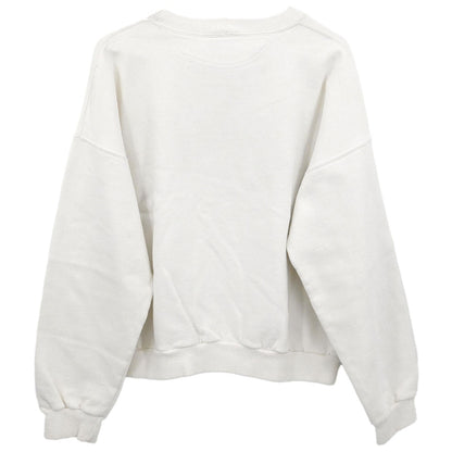 Chanel Long Sleeve Top Sweater White #L