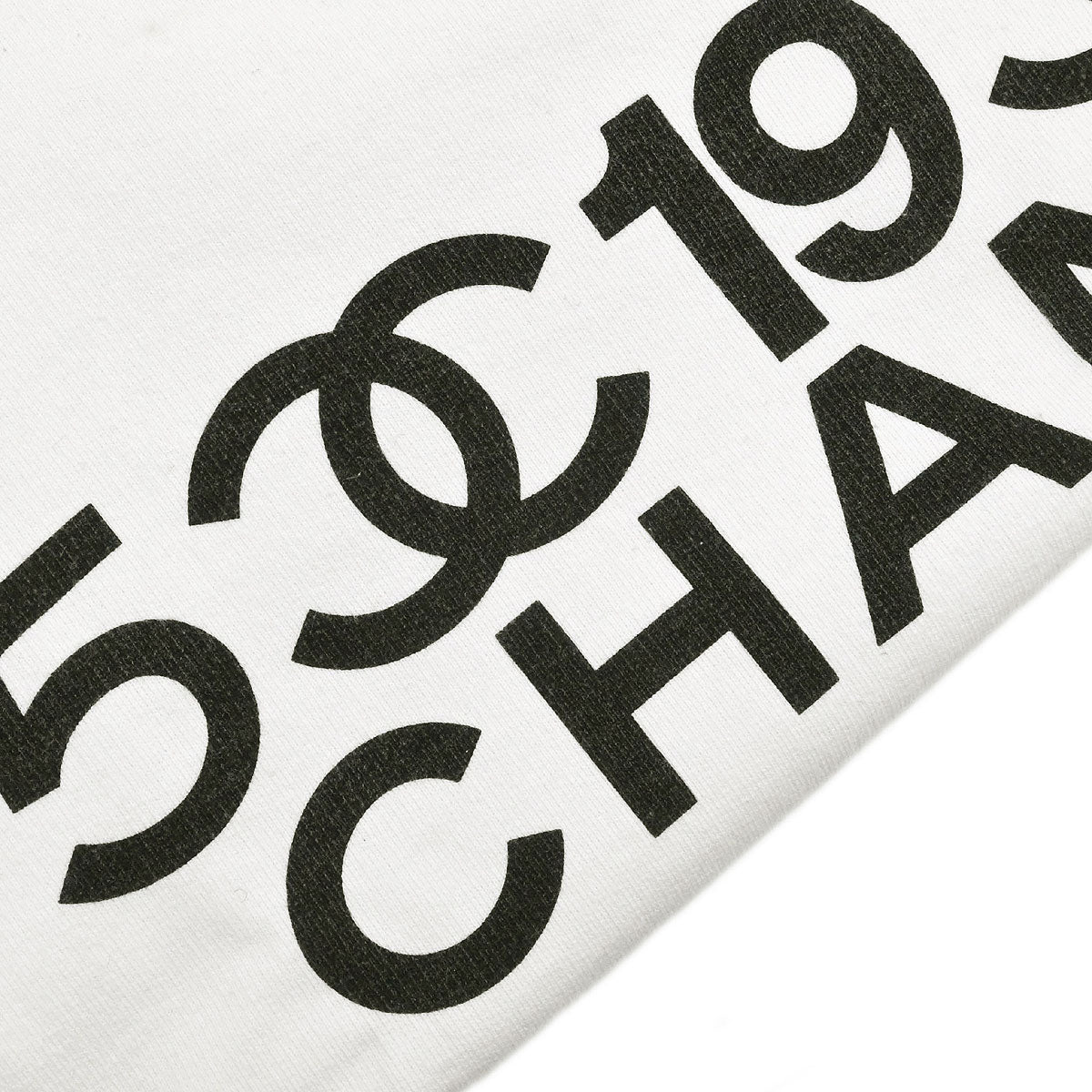 Chanel Long Sleeve Top Sweater White #L