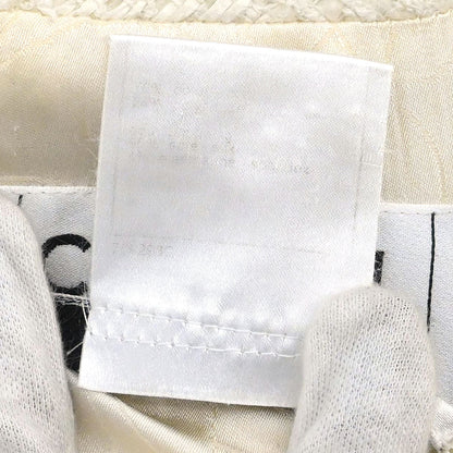 Chanel 2007 Single Breasted Jacket White #34