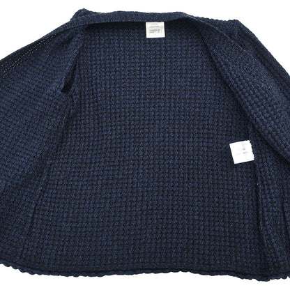 Chanel 2012 Tweed Cardigan Jacket Navy #40