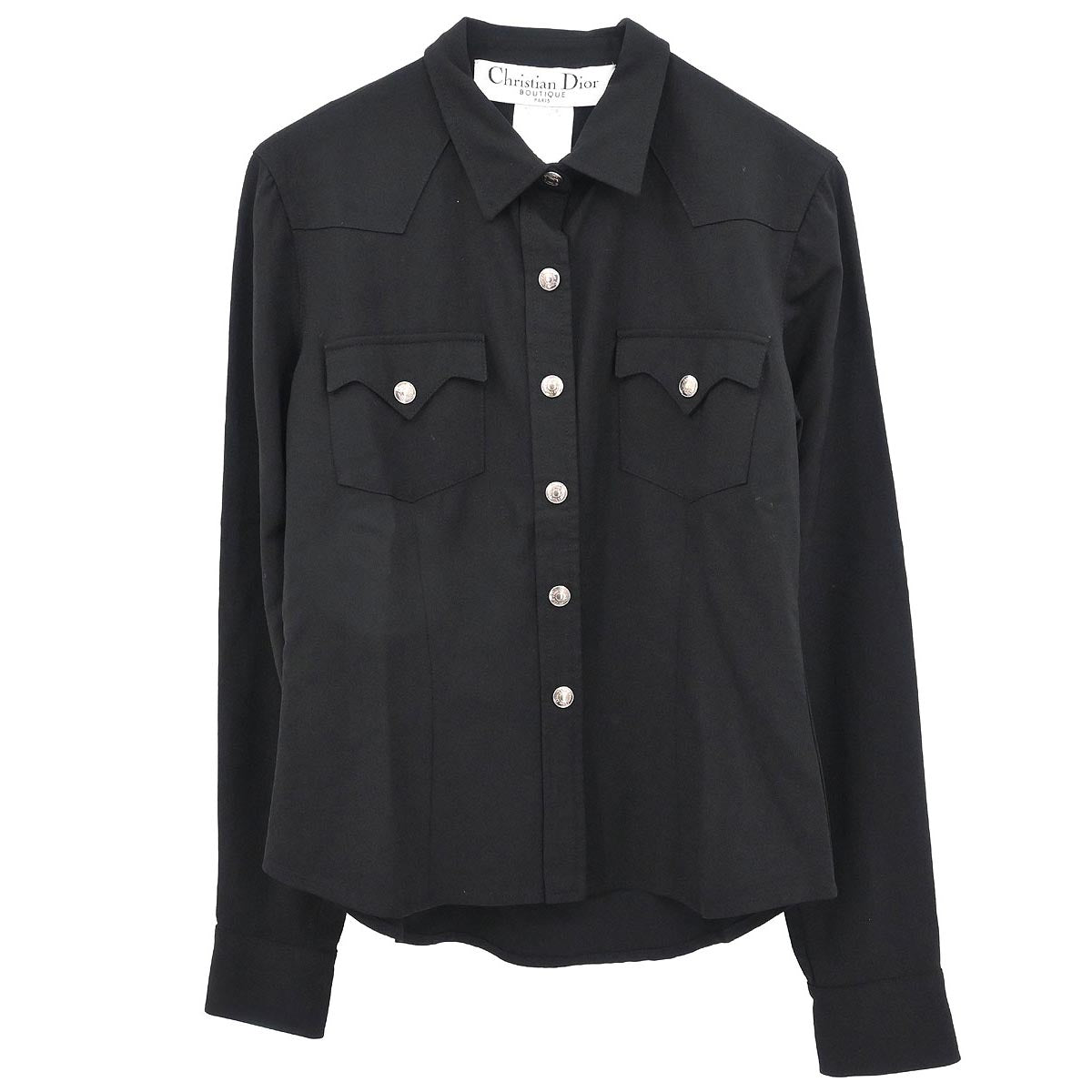 Christian Dior 2003 Shirt Blouse Black #36