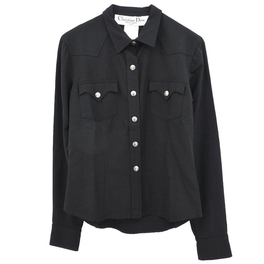 Christian Dior 2003 Shirt Blouse Black #36