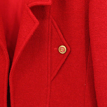 Chanel 1994 Coat Red #36