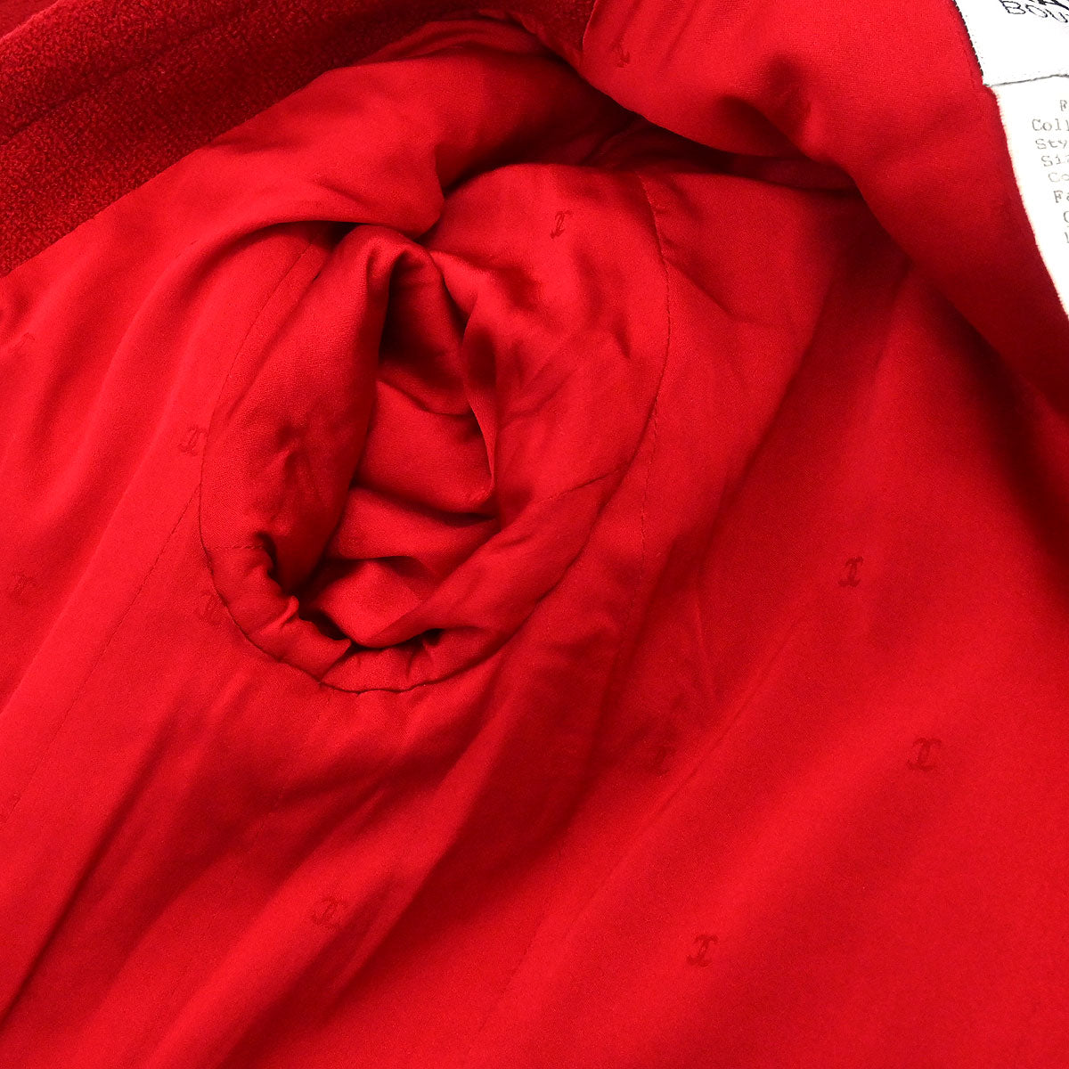 Chanel 1994 Coat Red #36
